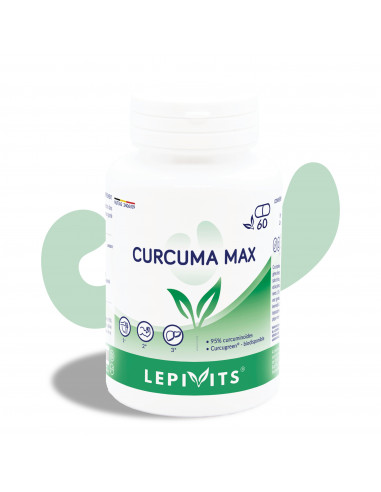 Curcuma Max_60 gélules végétales-LEPIVITS