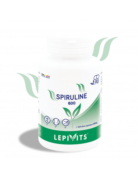 Spiruline 600_90 gélules VEGAN-LEPIVITS