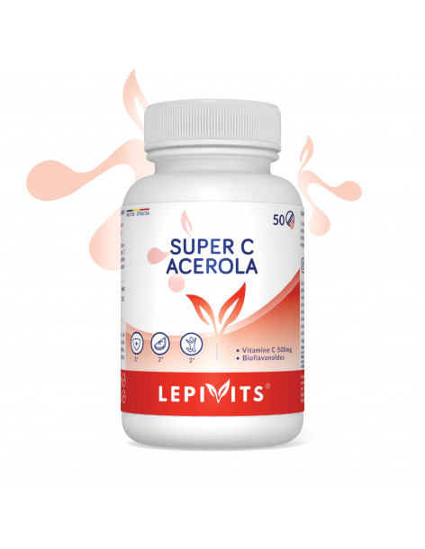 Super C Acérola 500_50 comprimés-LEPIVITS