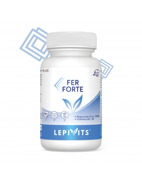 Fer Forte_60 gélules végétales-LEPIVITS Fer Forte_60 gélules végétales-LEPIVITS