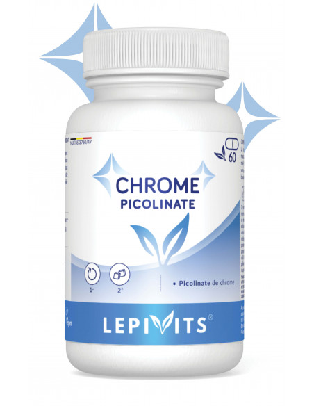 Chrome Picolinate_60 gélules-LEPIVITS Chrome Picolinate_60 gélules-LEPIVITS