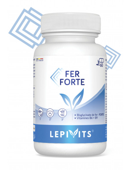 Fer Forte_60 gélules végétales-LEPIVITS Fer Forte_60 gélules végétales-LEPIVITS