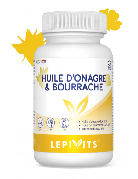 TEUNISBLOEM & BORAGEOLIE - 90 capsules