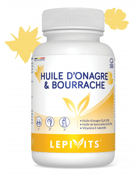 TEUNISBLOEM & BORAGEOLIE - 180 capsules