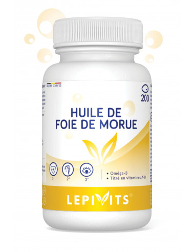 Huile de foie de morue_200 -LEPIVITS