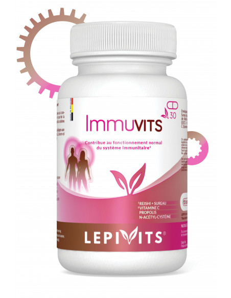 Immuvits 60 capsules pullulan Lepivits Immuvits 60 capsules pullulan Lepivits