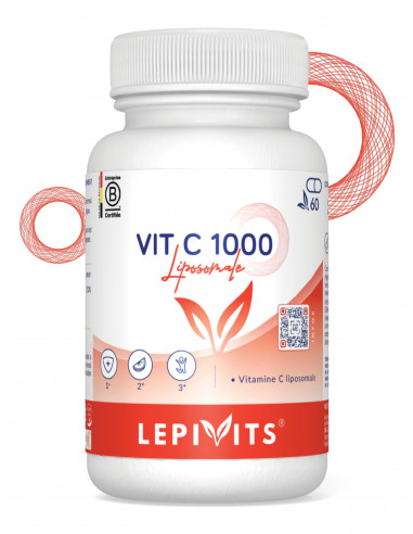 Vitamine C 1000 _60 gélules -LEPIVITS