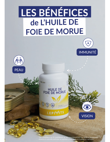 Les bénéfices de l'huile de foie de morue Les bénéfices de l'huile de foie de morue