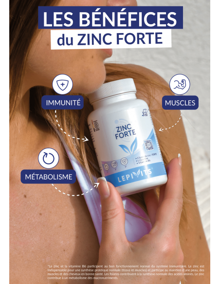 Les bénéfices du Zinc Forte Les bénéfices du Zinc Forte