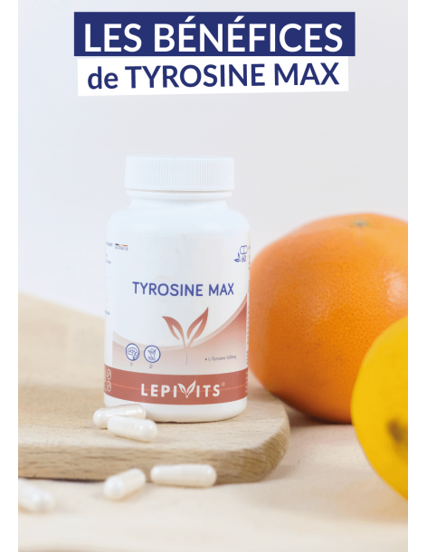 Tyrosine Max_60 gélules végétales-LEPIVITS 2