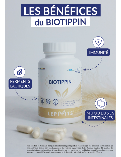 Biotippin_30 gélules végétales-LEPIVITS 2