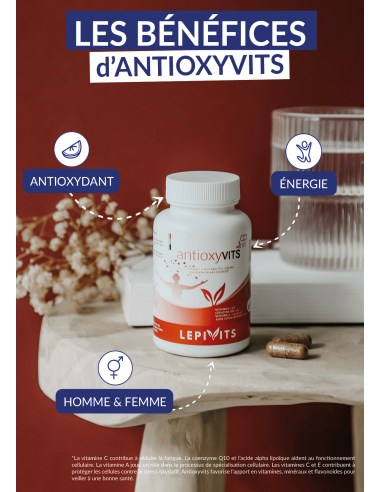 Les bénéfices d'Antioxyvits Les bénéfices d'Antioxyvits