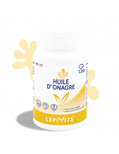 Huile d'onagre 500mg_120 capsules-LEPIVITS