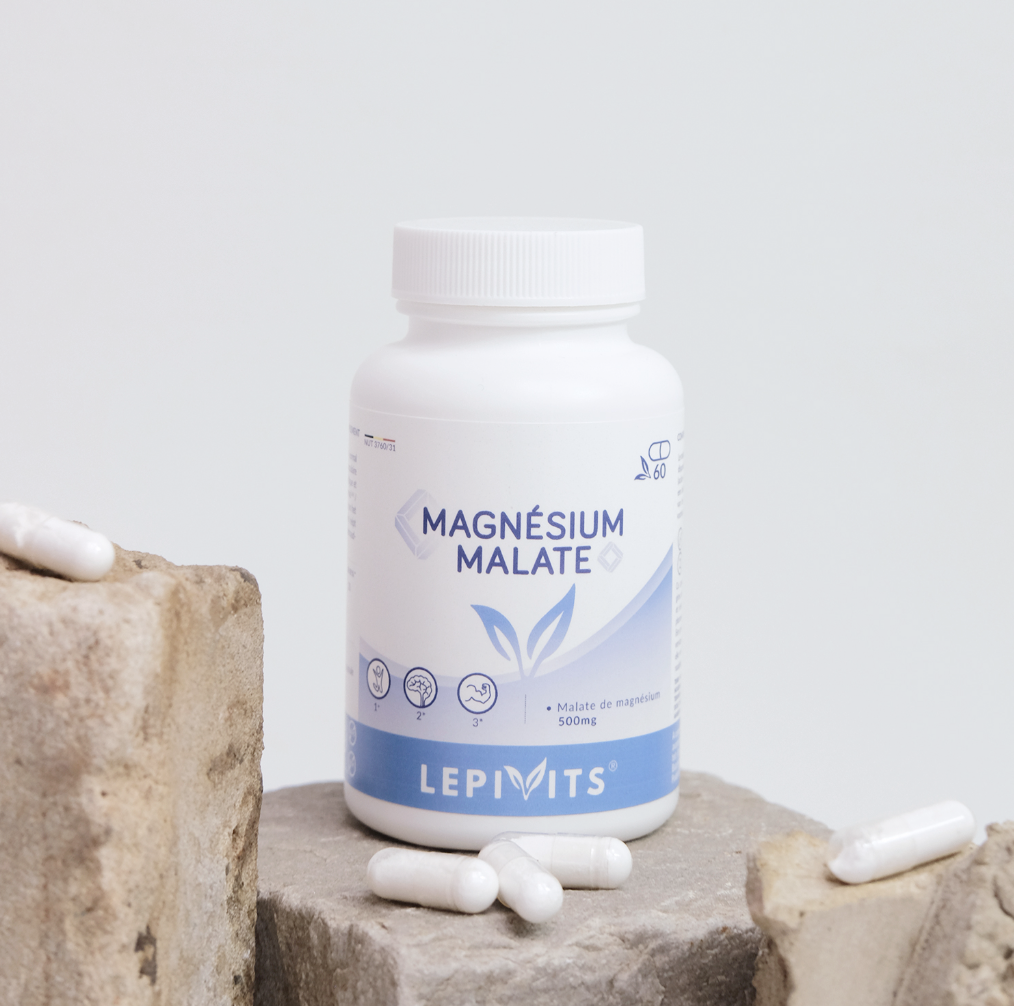 Malate De Magnésium - 240 Comprimés, 2000mg Par Portion, Vegan, Allemagne