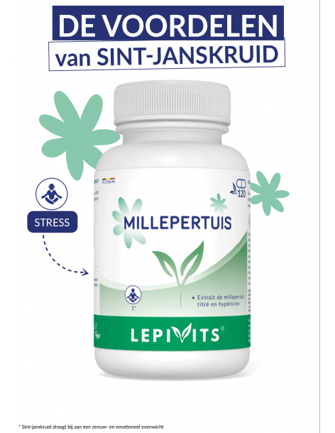 Sint-janskruid 120 capsules Lepivits 2