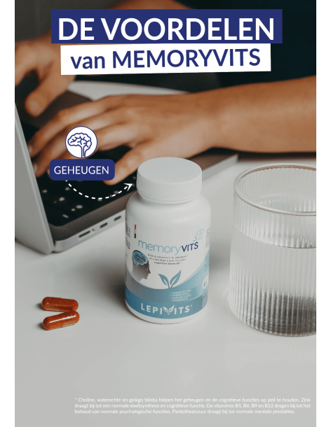 Memoryvits - 60 capsules Lepivits 2