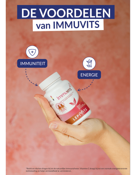Immuvits 60 capsules pullulan Lepivits 2