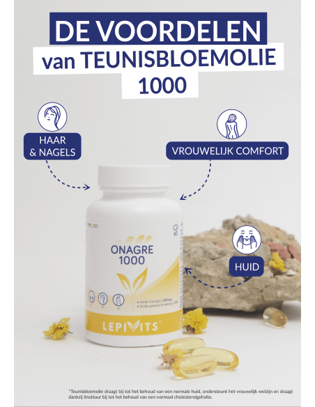 Voordelen TEUNISBLOEMOLIE 1000 Voordelen TEUNISBLOEMOLIE 1000